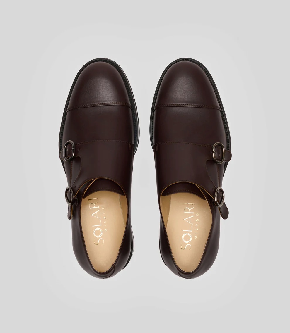 brown vegan dress shoes Casual Derbys - Tan / US 7.5 main image 1