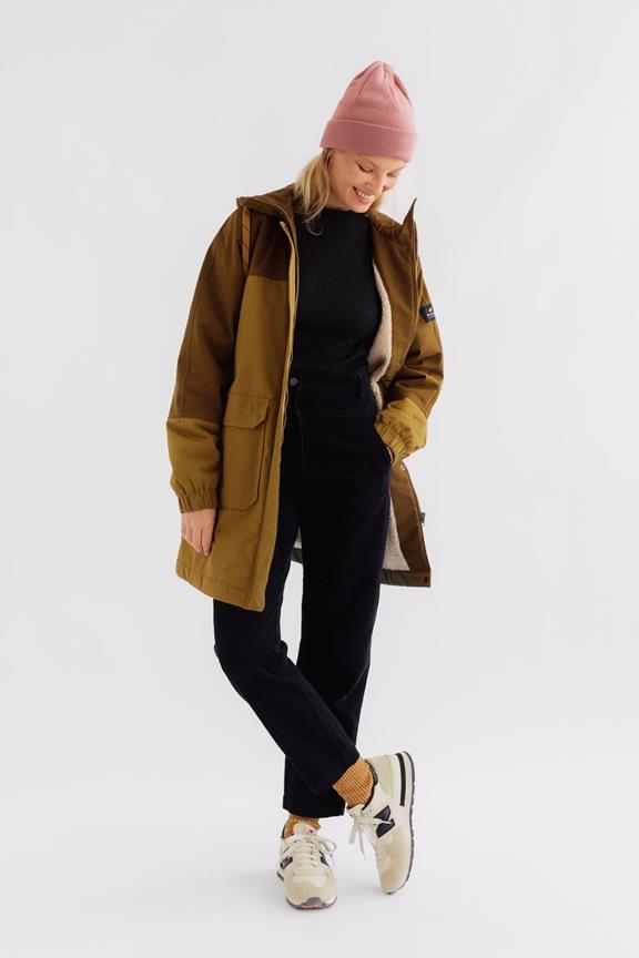 Twothirds parka brown