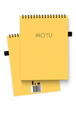 Uitwisbare Notepad A6 - Yellow