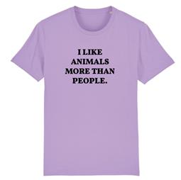 T-shirt Animals Lavendel