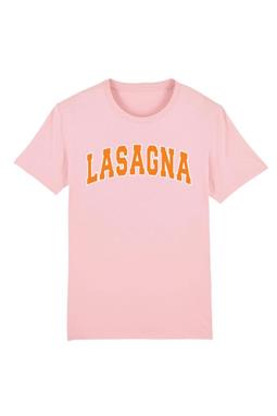 T-Shirt Lasagna Roze