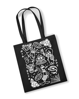 M8s Not Pl8s Recycled Tote Bag - Black
