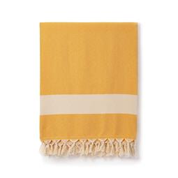 Damla Blanket - Mustard