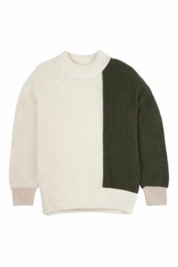 Sweater Soho Off-White Green