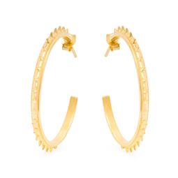 Aarati Hoops Gold Plated