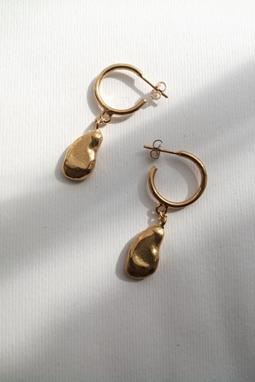 Earrings Sulu Drop Gold Plated