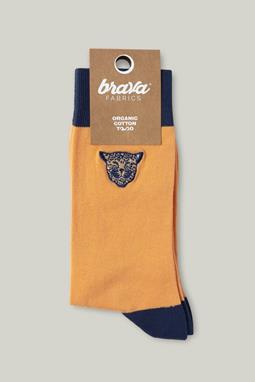 Socks Lion Orange