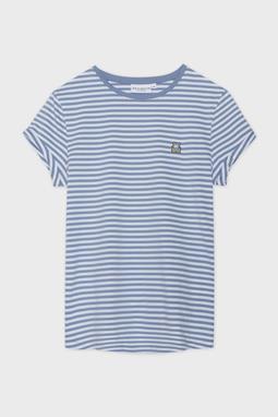 T-Shirt Strandkorb Lichtblauw