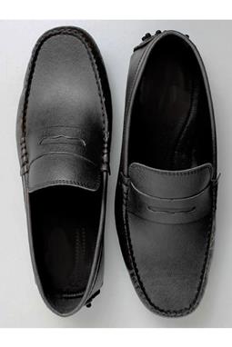 Will's Vegan Store Penny Driving Loafers Black