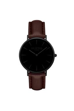 Hurtig Lane Mykonos Watch All Black & Chestnut