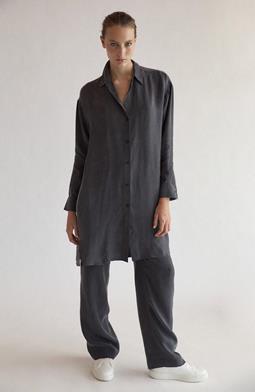 Ecoalf Shirt Dress Meryalf Grey