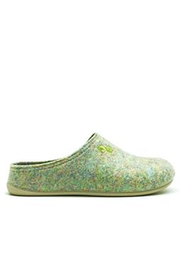thies 1856 Slipper Recycled PET Multi Green