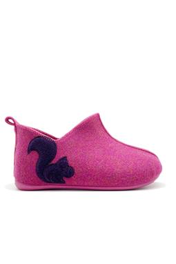 Slippers Squirrel Pink
