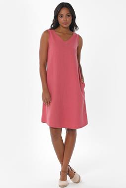 ORGANICATION Dress Sleeveless Pink