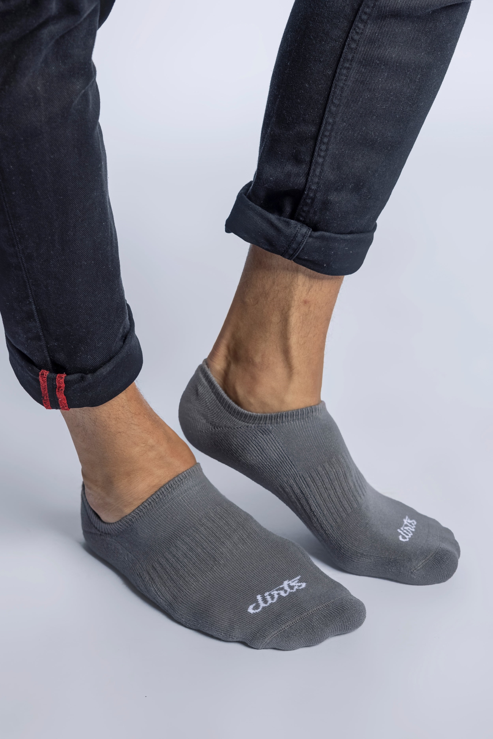 2-Pack Sneaker Socks Gray