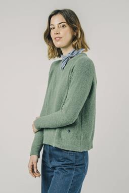Brava Fabrics Cropped Sweater Botanic Green