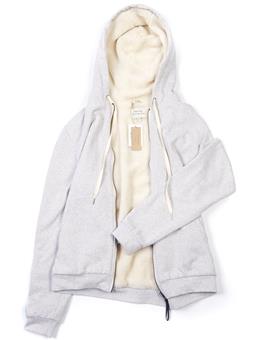 Will's Vegan Store Heren Hoodie Gevoerd Lichtgrijs
