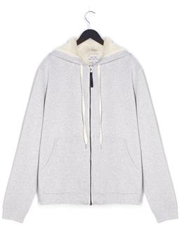 Will's Vegan Store Heren Hoodie Gevoerd Lichtgrijs