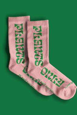Plant Faced Clothing Öko Socken nur Pflanzen Pink