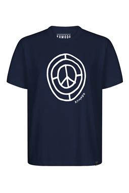 KOMODO T-Shirt Sign Of Times Navy