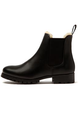 Chelsea Boots Women Luxe Insulated Black