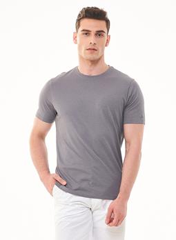 ORGANICATION Basis T-Shirt Shadow