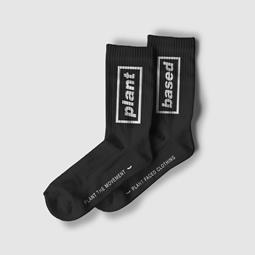 Plant Faced Clothing Socks Plant Faced Black