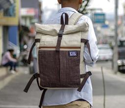 LaLu Products Basanta Earth Backpack | Organic Hemp