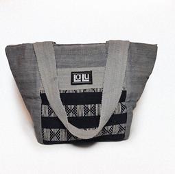 LaLu Products Tote Bag Kamala Black & Grey