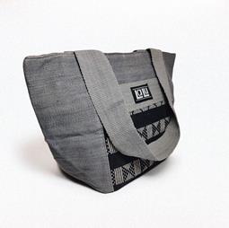LaLu Products Tote Bag Kamala Black & Grey