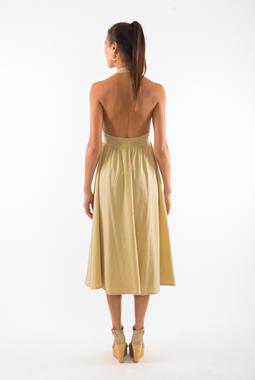 RAVENS VIEW IBIZA Kleid Marilyn Kamelgelb