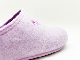 thies Pantoffel Recyceltes Pet Flieder Lila