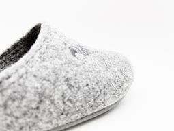 thies Pantoffel Recyceltes Pet Grau