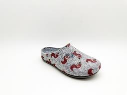 thies Pantoffel Recycled Pet Squirrel Hellgrau