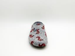 thies Pantoffel Recycled Pet Squirrel Hellgrau