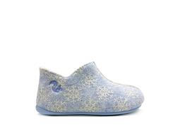thies Pantoffelstiefel Pet Schnee Himmelblau