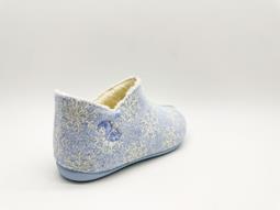 thies Pantoffelstiefel Pet Schnee Himmelblau