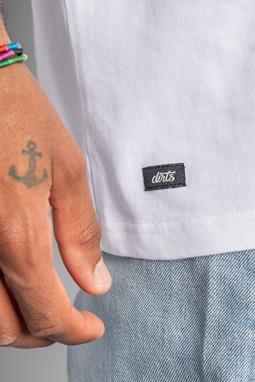 DIRTS T-Shirt Heavy Oversized Wit