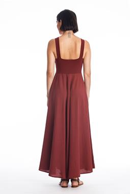 RAVENS VIEW IBIZA Kleid Madonna Dunkel Granat