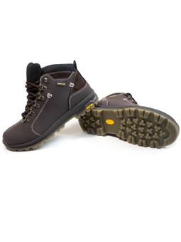 Will's Vegan Store Men's Wvsport Corvara Trek Boots Dark Brown