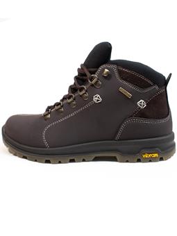 Will's Vegan Store Men's Wvsport Corvara Trek Boots Dark Brown