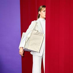 SIEGER by Souleway Bag Weekender Sbs Star Explosion White