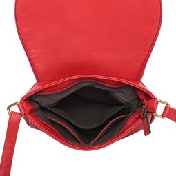 Arsayo Bag The Messenger Vegan Eco-Leather Red