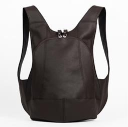 Arsayo Backpack The Mela Vegan Eco-Leather Dark Brown