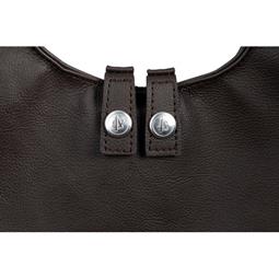 Arsayo Backpack The Mela Vegan Eco-Leather Dark Brown