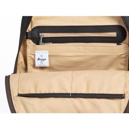 Arsayo Backpack The Mela Vegan Eco-Leather Dark Brown