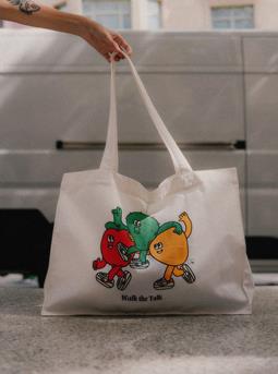 SAYE Tote Bag Saye X Tiago White 