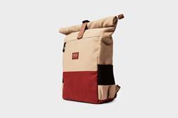 8000kicks EU Backpack The Everyday Wateproof Hemp Beige And Red