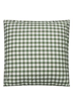 MELA Beddengoedset Majuli Check Herbal Green / Natural White