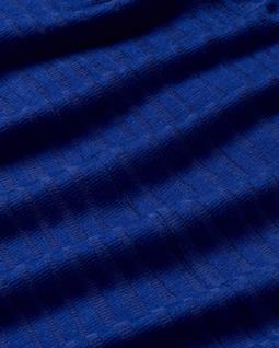 Thinking MU Kleid Strick Sade Blau
